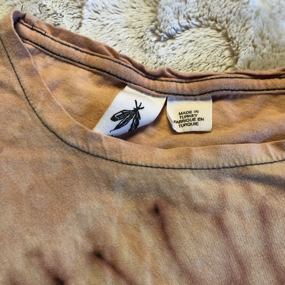 Three Feather Urban Outfitters Tie Dye Pocket Tee - Picture 4 of 5